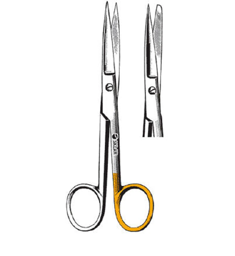 SklarCut Operating Scissors, Straight, 5-1/2", Stainless Steel, Non-Sterile, Reusable