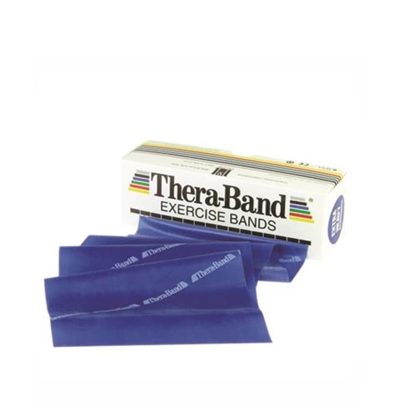 Thera-Band Exercise Band, Blue (X-Heavy), 6" x 100 yd Roll