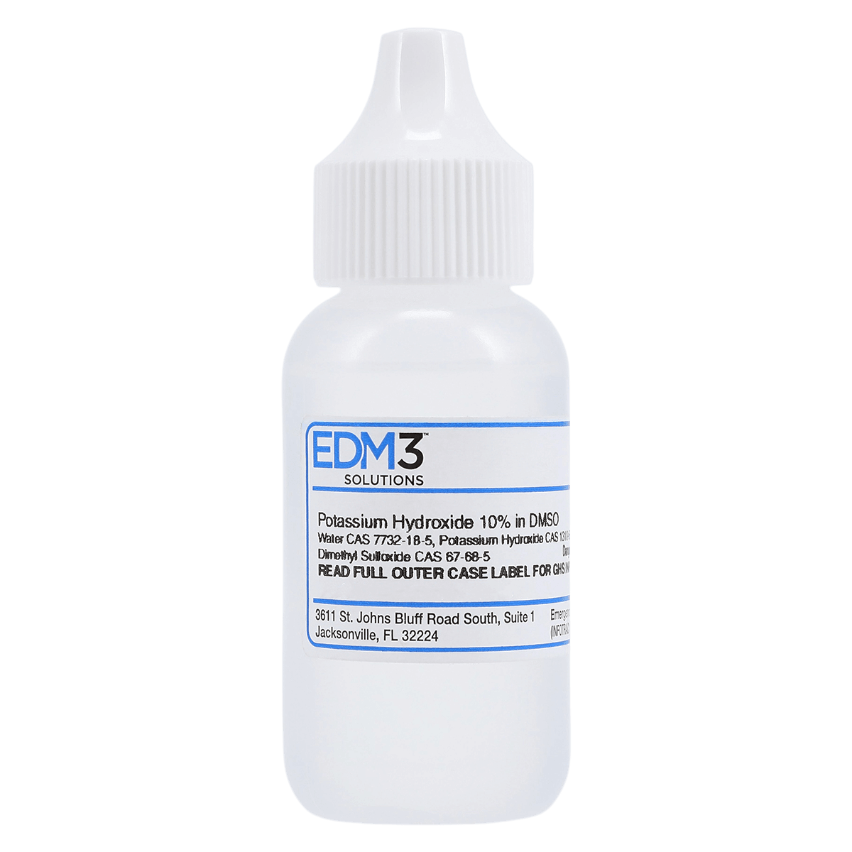 KOH 10% with DMSO Reagent, 30 mL, Potassium Hydroxide Solution