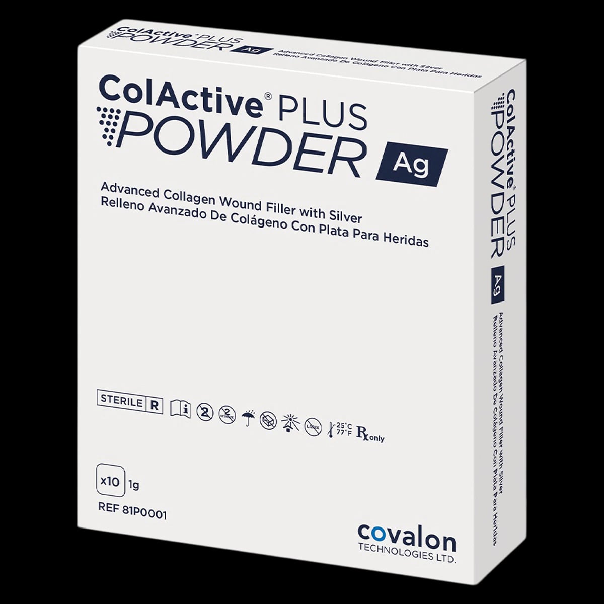 ColActive Plus Ag Powder Collagen Powder Wound Dressing, 1g