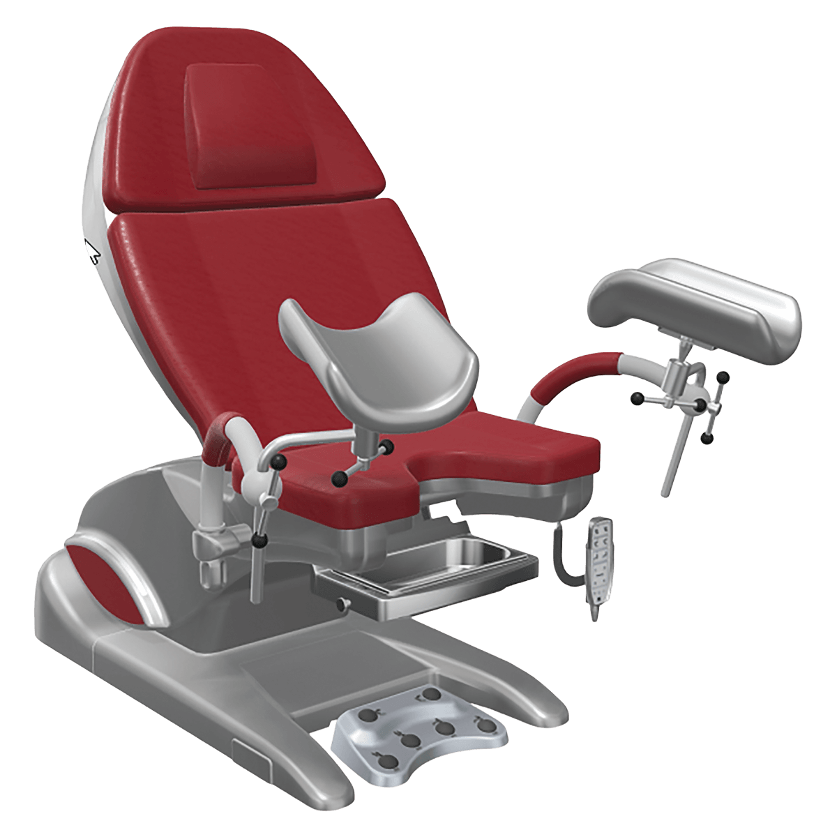Arco-matic 200M One Gynecological Chair, Red Carmine (Schmitz USA LP)