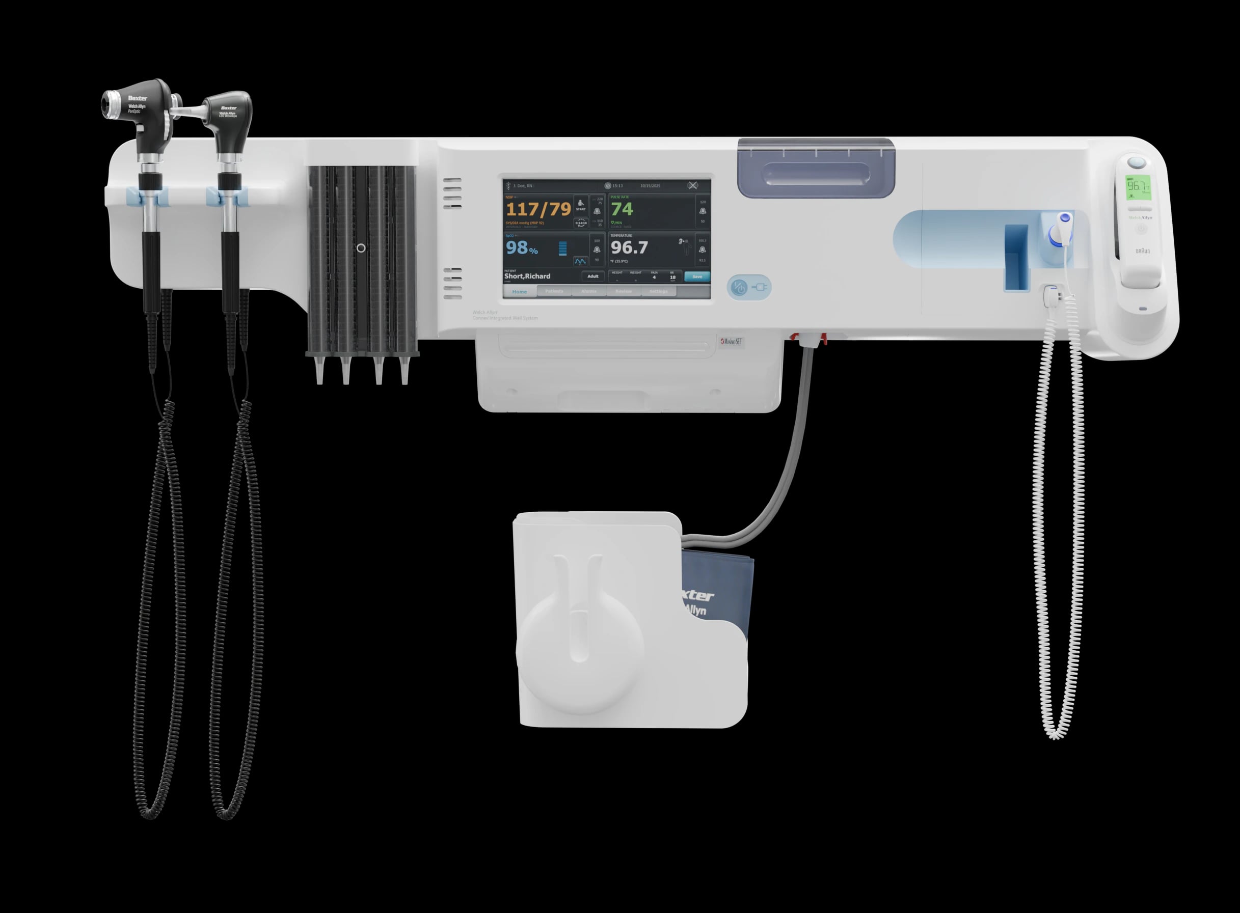 Welch Allyn Connex Diagnostic Wall System, 3.5V, Each