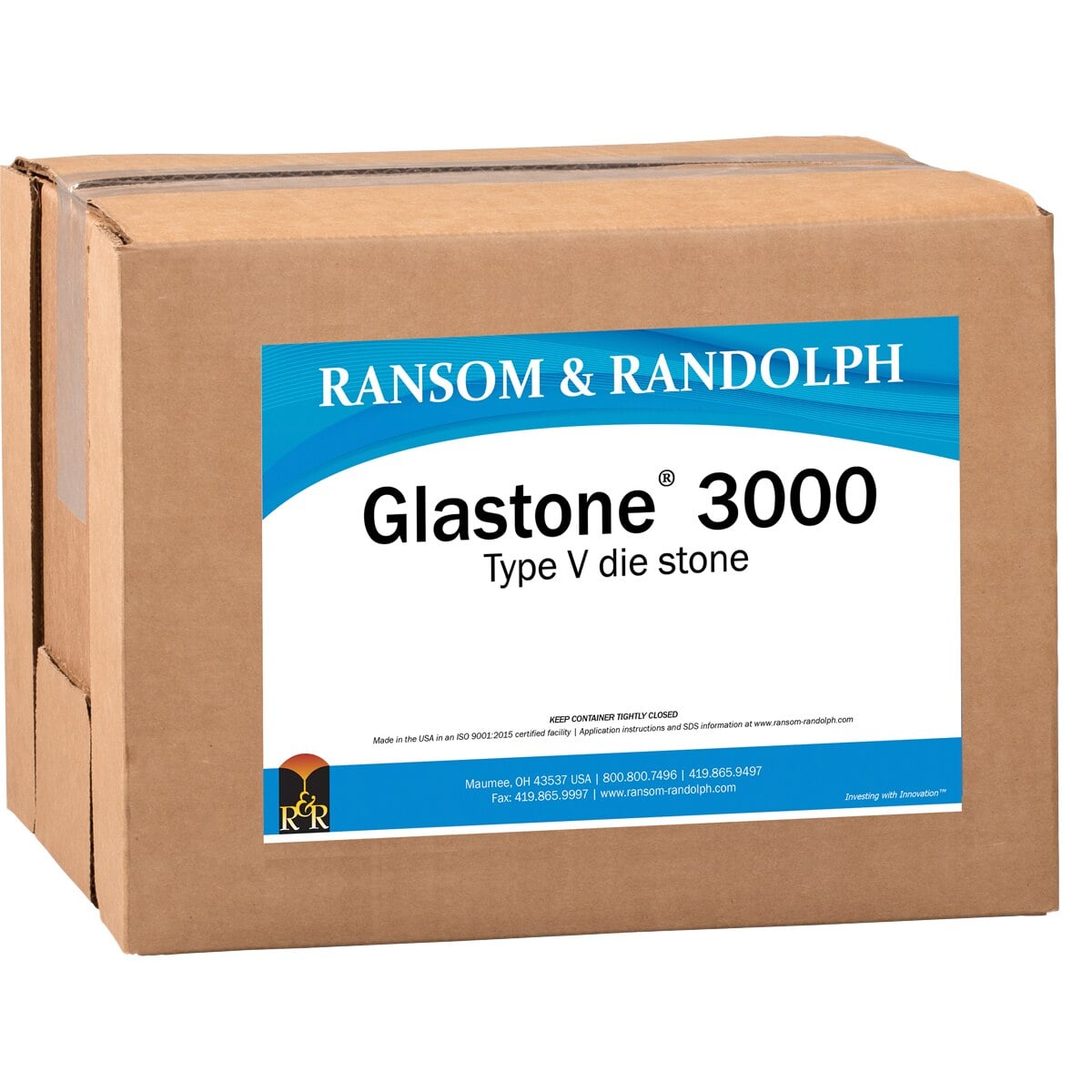 Glastone 3000 Die Stone, Ivory, 44 lb/Box