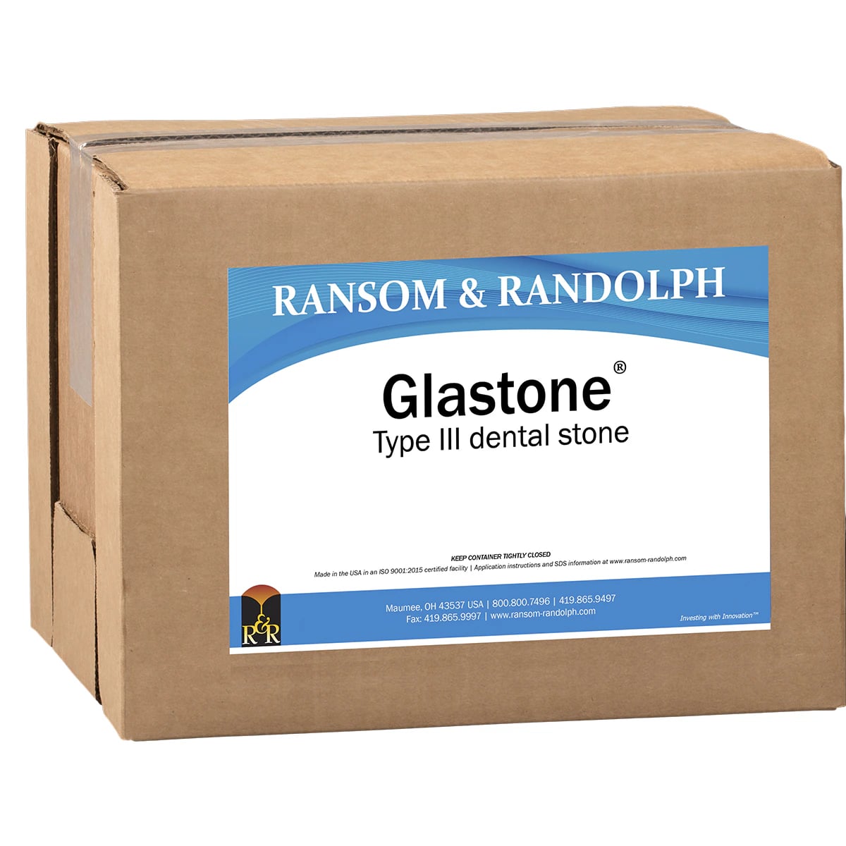 Glastone Dental Stone, Peach, 44 lb Box