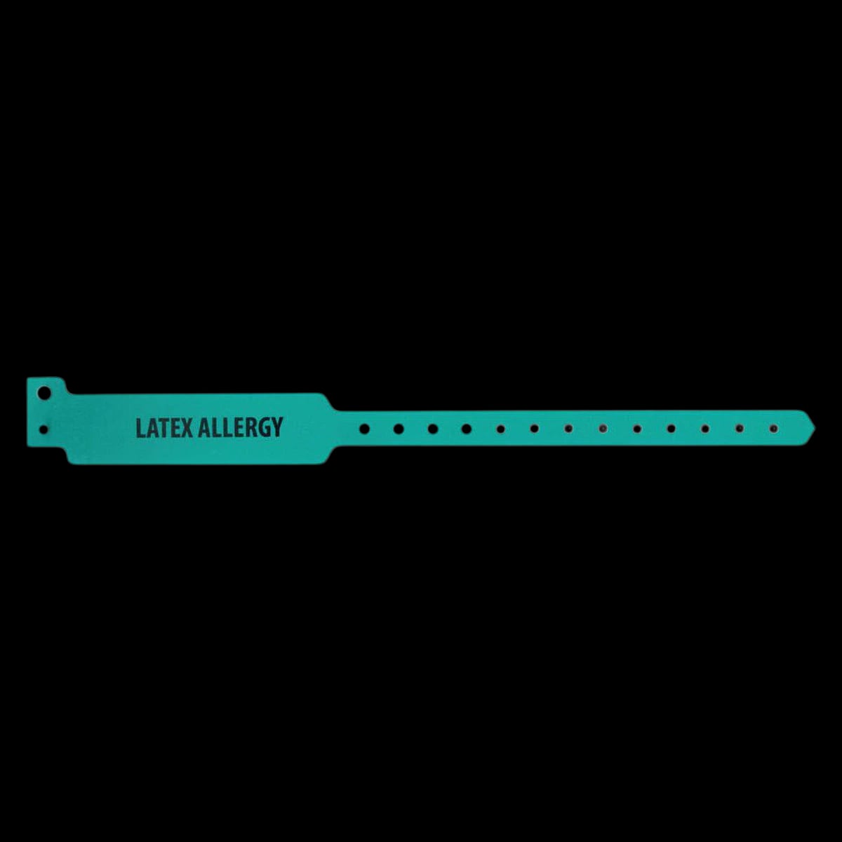 Sentry SuperBand Alert Wristband, Polyester, Permanent Snap, Pre-Printed, Adult, Kelly Green, 11-1/2", Disposable, 500/Box