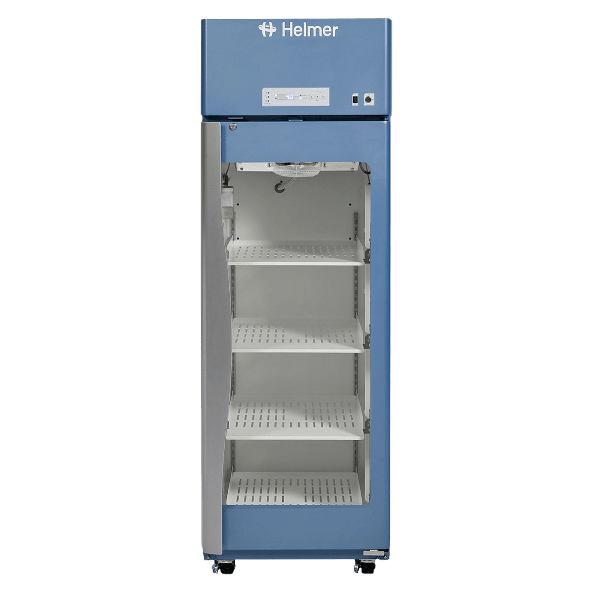 Helmer Scientific Horizon Series HLR113-GX Laboratory Refrigerator, 13.3 Cu Ft, Solid Door, 2 to 10°C, Auto Defrost