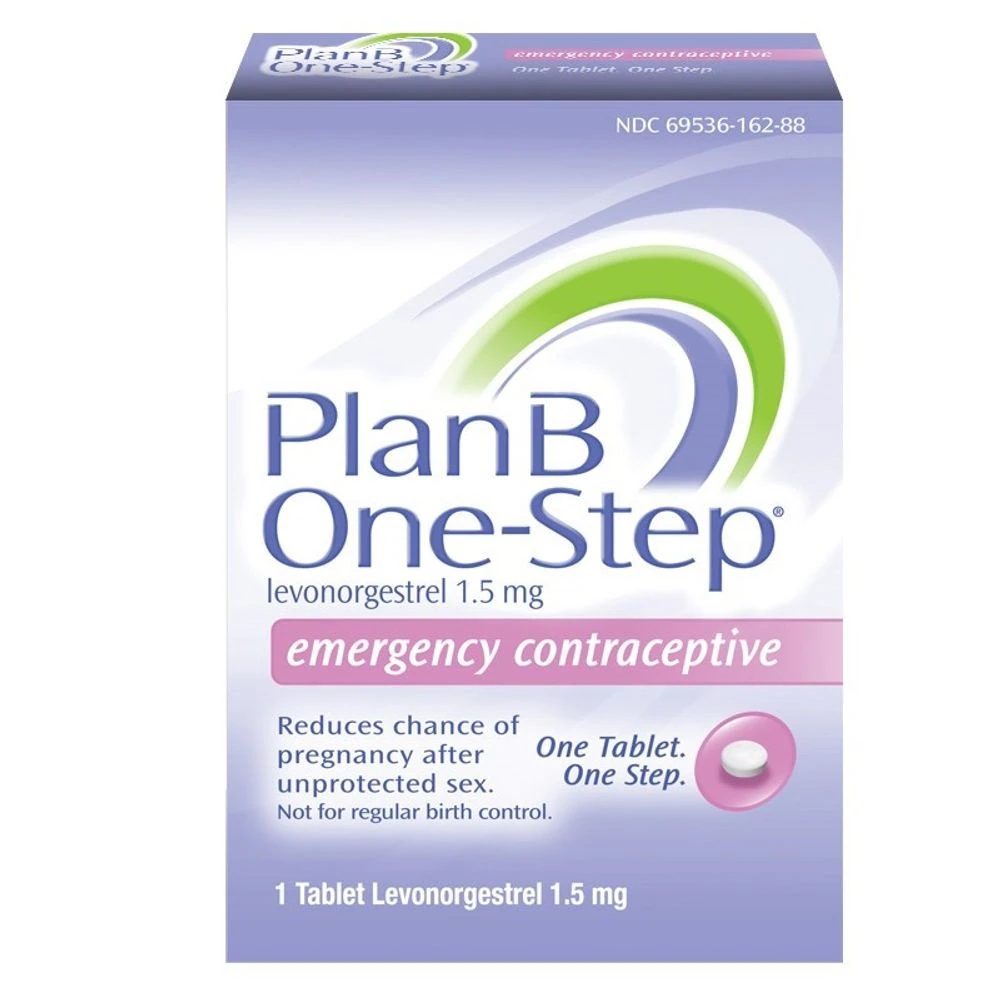 Plan B One-Step Tablets 1.5mg OTC, Unit Dose, 1/Package