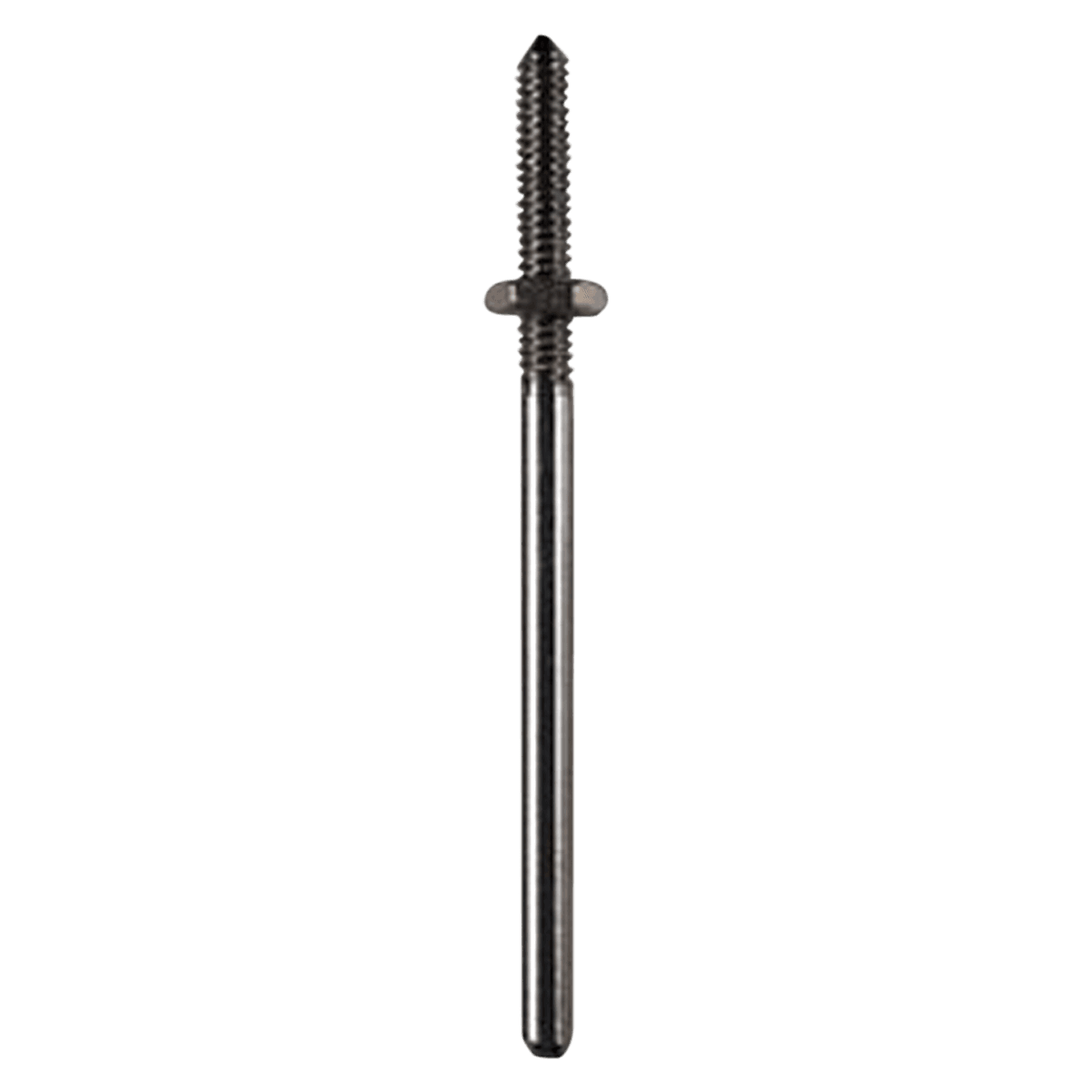 Dedeco Spiral Mandrels with Hex Nut, 3/32" x 3/32", Nickel-Plated, Box of 144