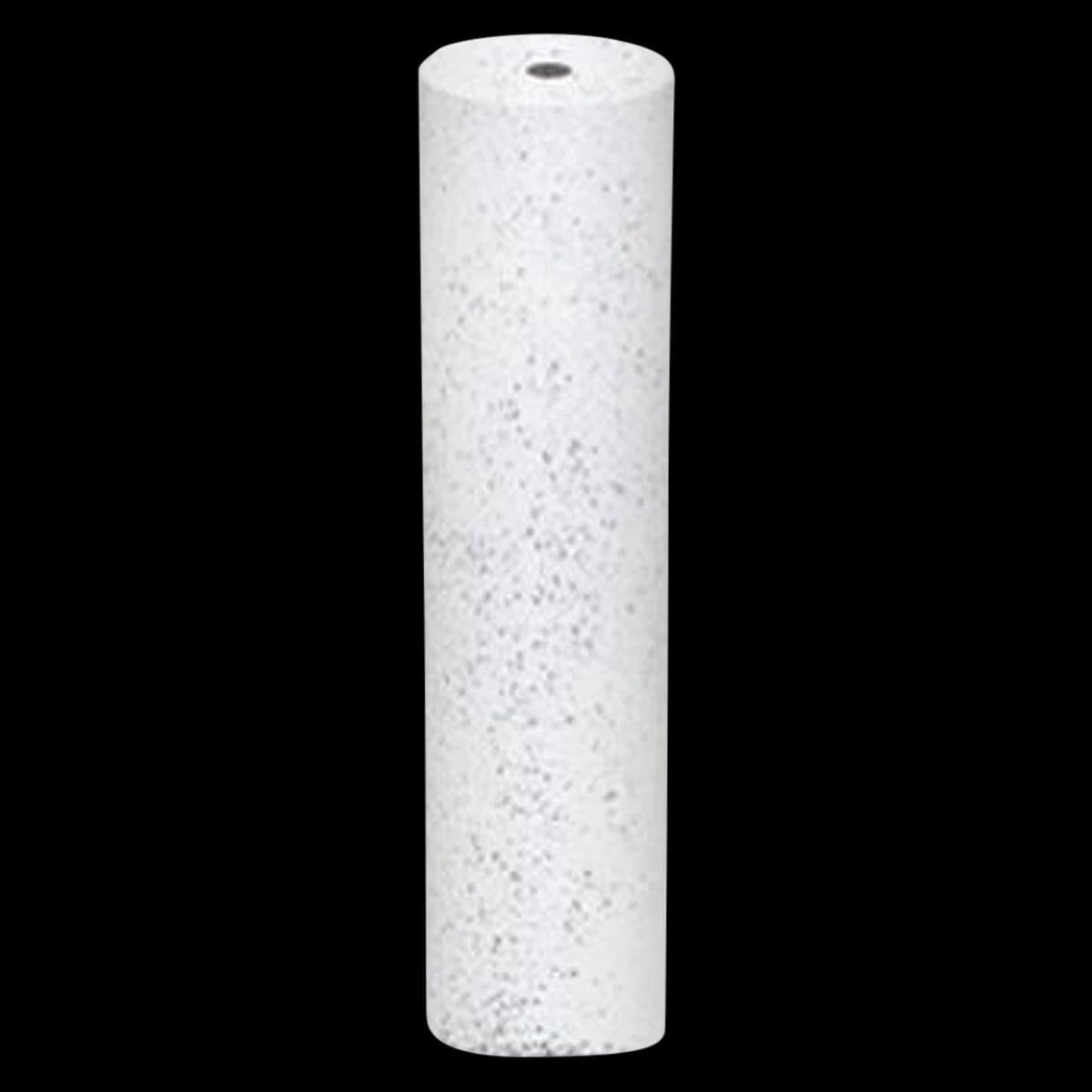 Dedeco Coarse Porcelain Silicone Polisher Cylinder, White, 15/16" x 1/4", 100/Box