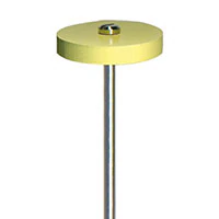 Dedeco Hi-Glaze Porcelain Polisher Wheel HP, Fine, Yellow, 01KT1G0WXFPTJQXEGM7PNKYXJX
