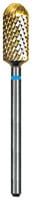 Dedeco Euro Carbide Goldies® Crosscut Bur, HP, #G072E, 6.0 mm Diameter, Titanium Nitride Coated, 1/Pkg