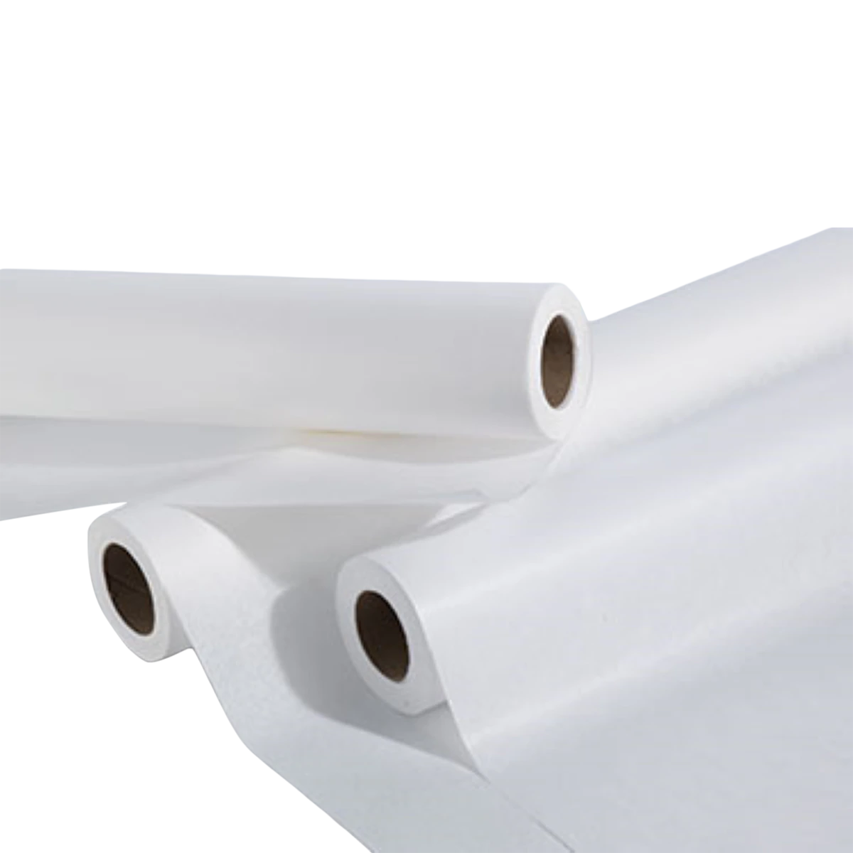 Graham Medical Exam Table Paper, Smooth, White, Non-Sterile, 27 in x 225 ft Roll, 12/Case