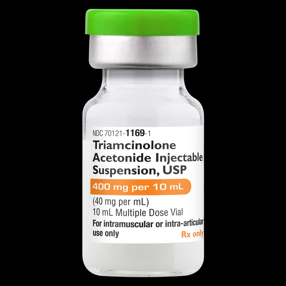 Triamcinolone Acetonide Injection 40mg/mL MDV, Amneal
