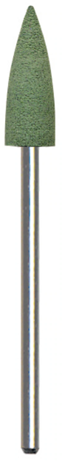 Dedeco Hi-Glaze Diamond Porcelain Polisher Point, Coarse, Green, HP (3/32" Shank), 1/Pkg