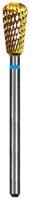 Euro Carbide Goldies® Crosscut, HP, G077E, 6.0 mm Diameter, Titanium Nitride Coated, Single Bur