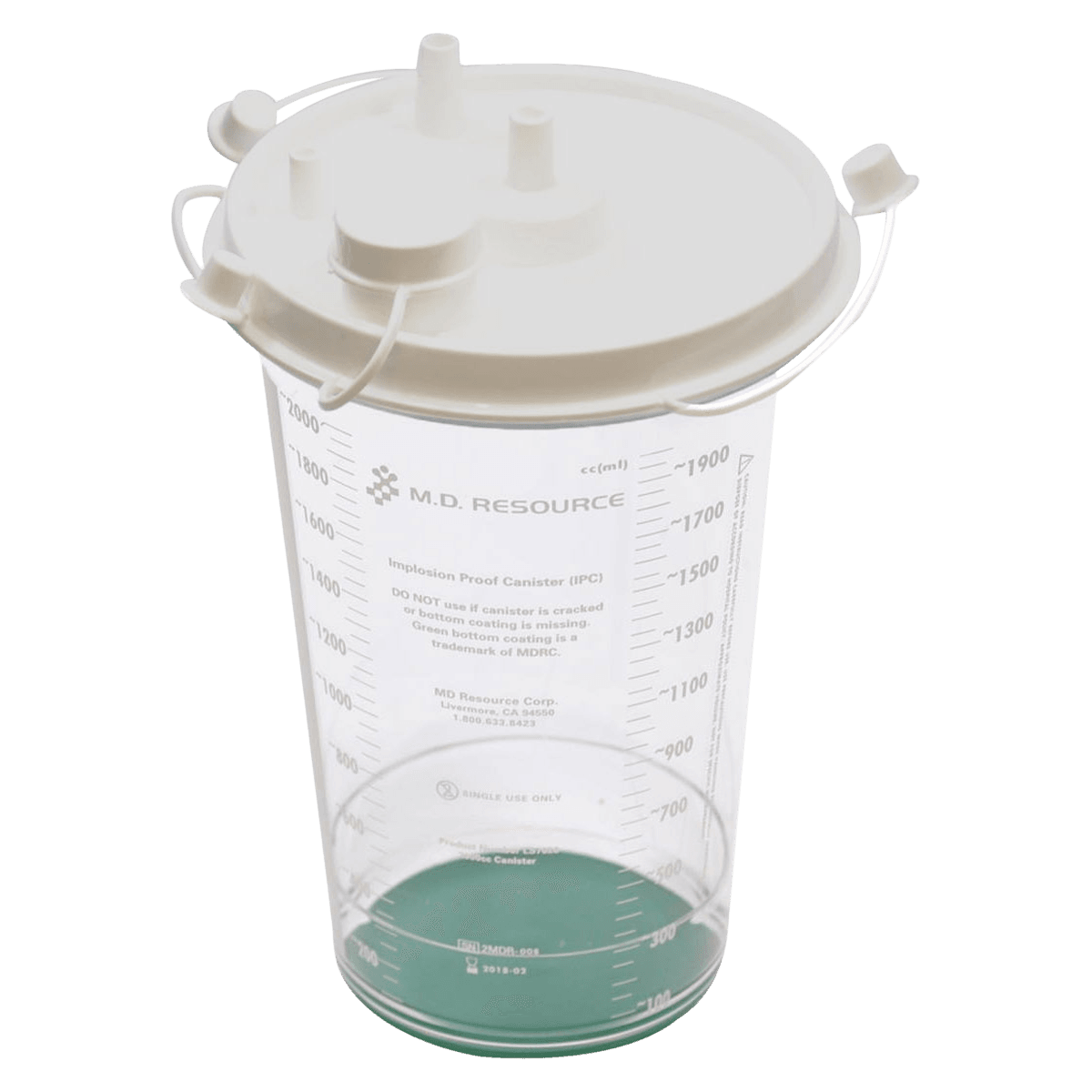 Summit Medical Inc Liposuction Waste Canister, Disposable, 2000cc