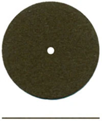 Dedeco Traditional Ultra Separating Discs, 7/8" x 0.005" (22 x 0.15mm), Silicon Carbide, Black, 25/Box