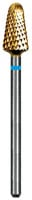 Euro Carbide Goldies® Crosscut, HP, G351E, 6.0 mm Diameter, Titanium Nitride Coated