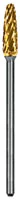 Dedeco Goldies Carbide Bur, HP, Regular Cross Cut, #47-XC, 3/32" Shank, 1/Pk, 8011