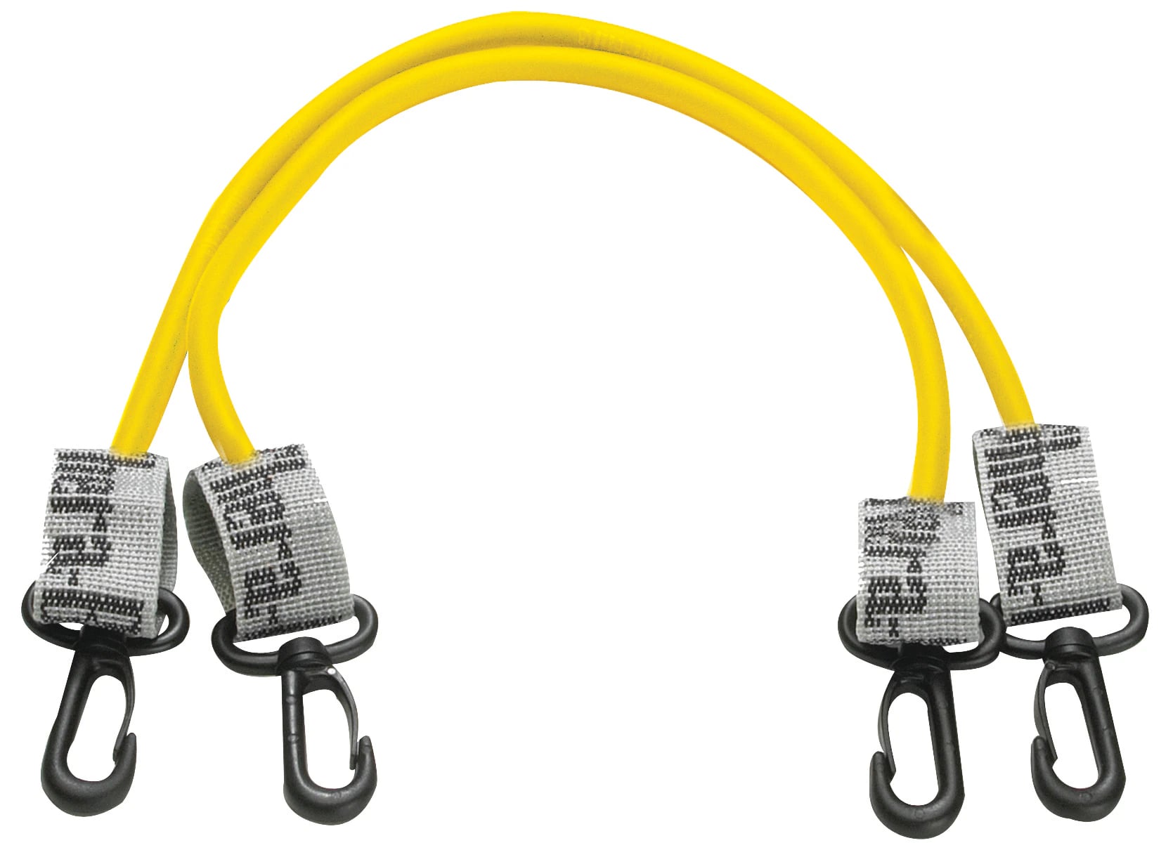 TheraBand Resistance Tubing with Connectors, Yellow, Pair