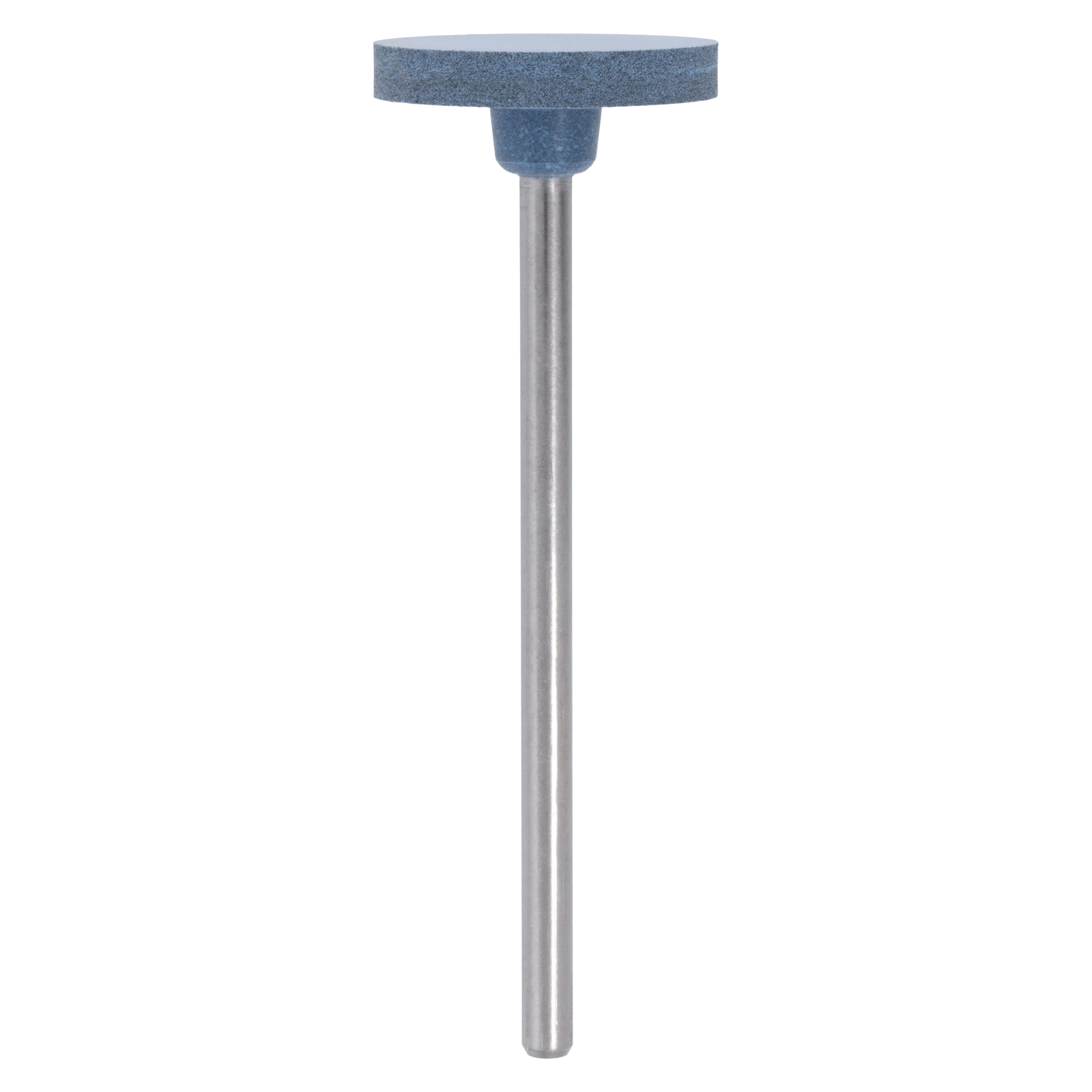 Dedeco Hi-Glaze Diamond Silicone Midget M HP Wheel, Medium, Blue, 1/Pkg