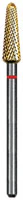 Euro Carbide Goldies® Crosscut – HP, Fine Crosscut, 4.0 mm Diameter, Titanium Nitride Coated, G079EF