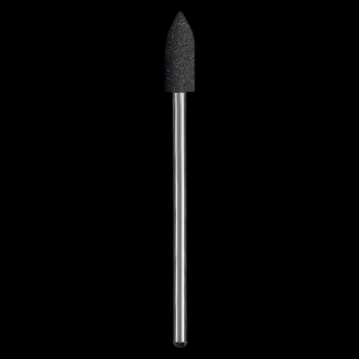 Dedeco #138 Black Midget Classic Rubber Polisher, Hard, HP 3/32" (2.35mm) Shank, 12/Box
