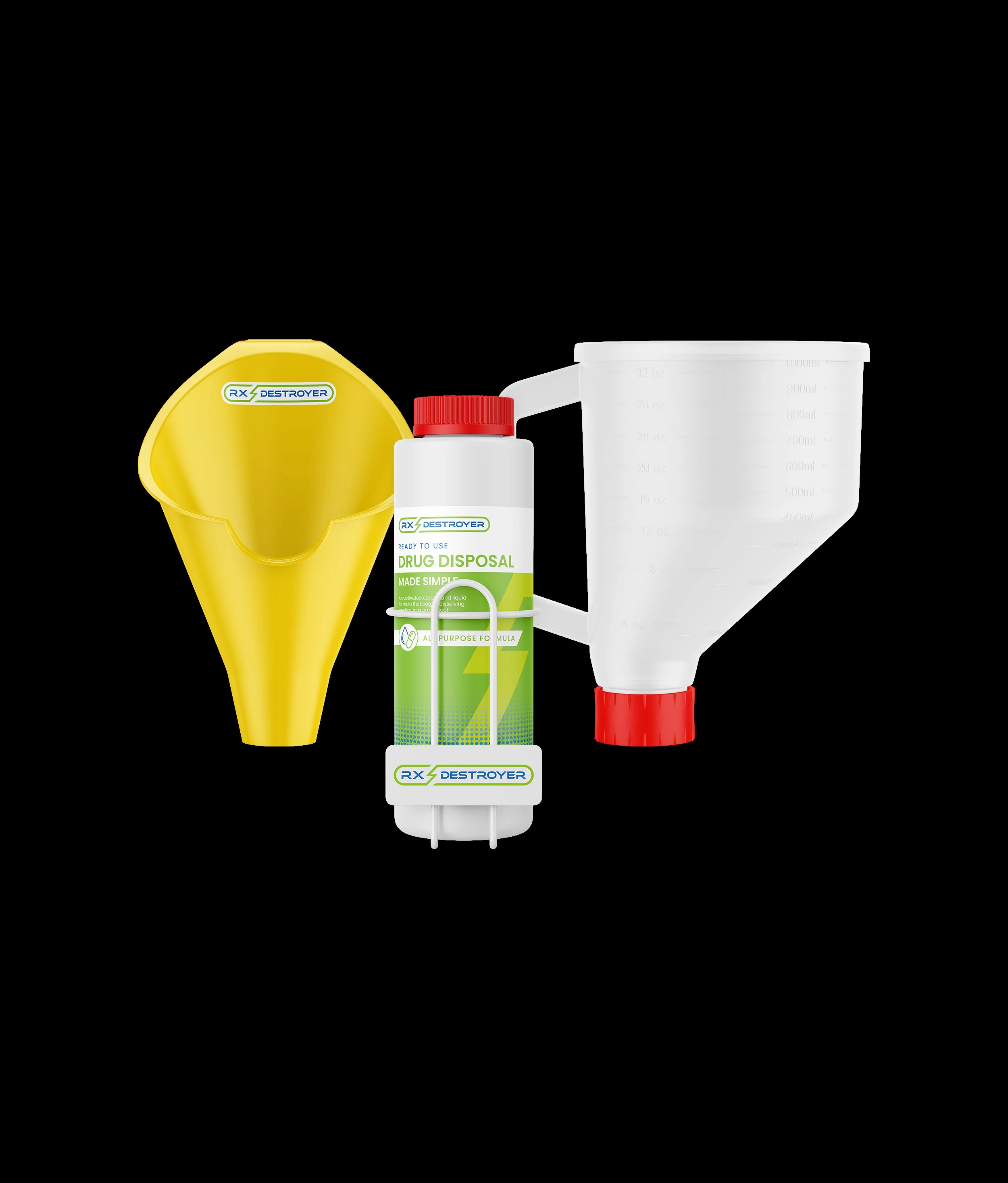 Rx Destroyer Drug Disposal Starter Kit, 16 oz