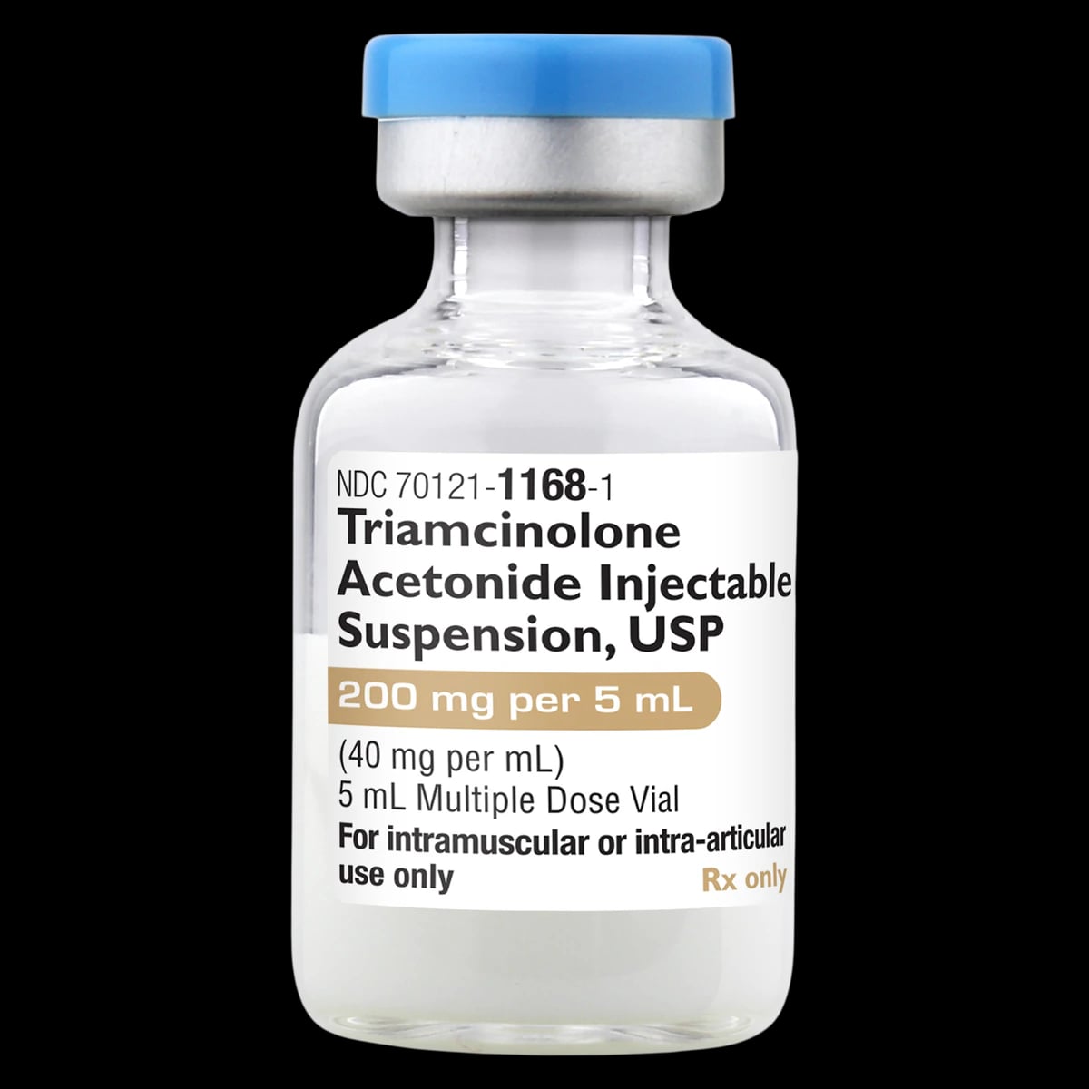 Triamcinolone Acetonide Injection 40mg/mL MDV 5mL Each, Amneal