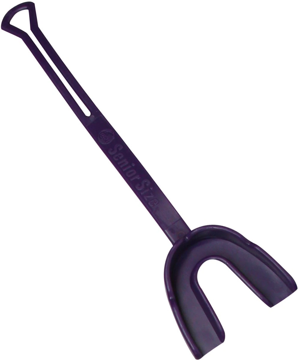 Cramer Products Senior Mouth Guard with Strap, Purple, Each