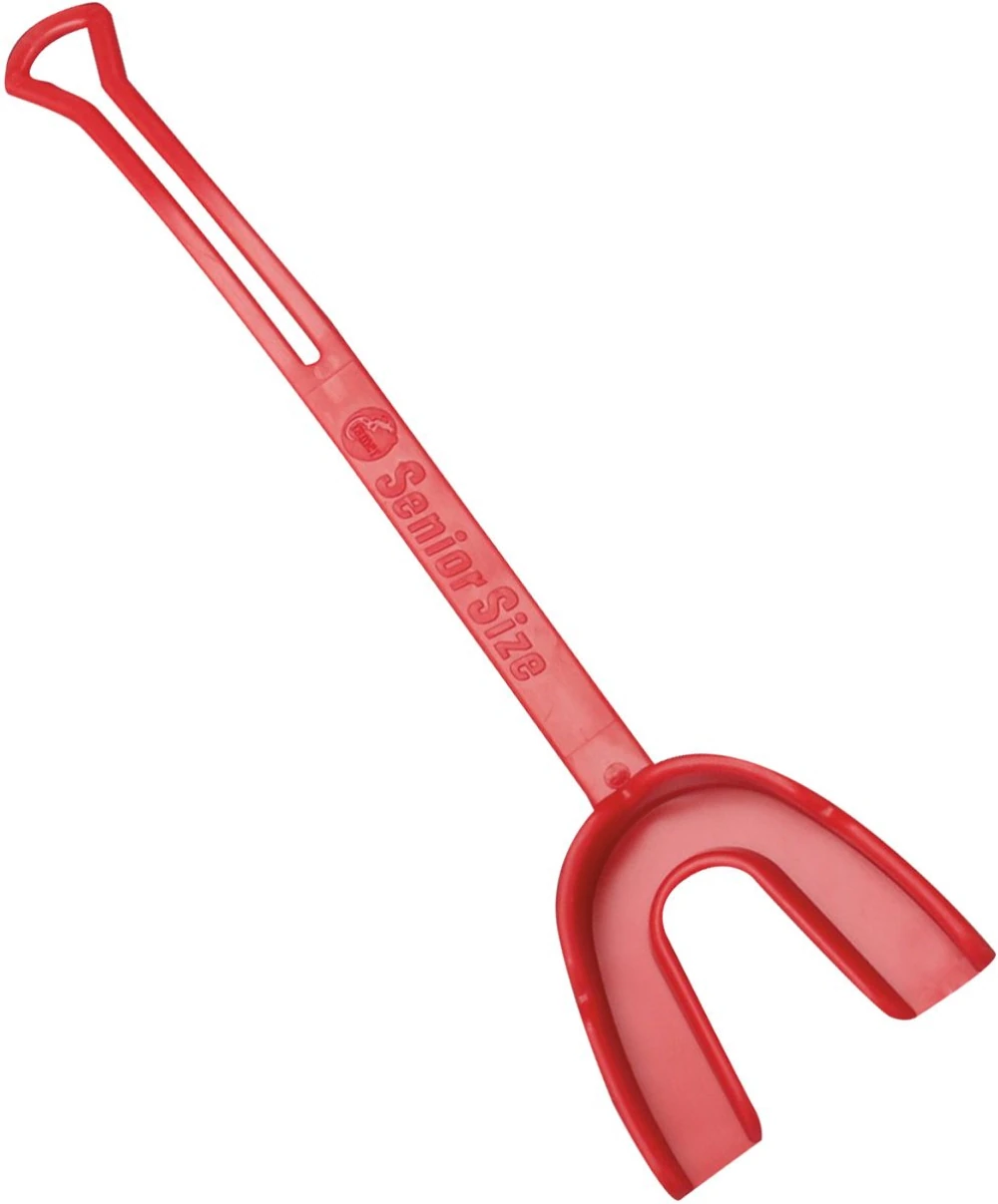 Mouth Guard Senior with Strap, Red, Each