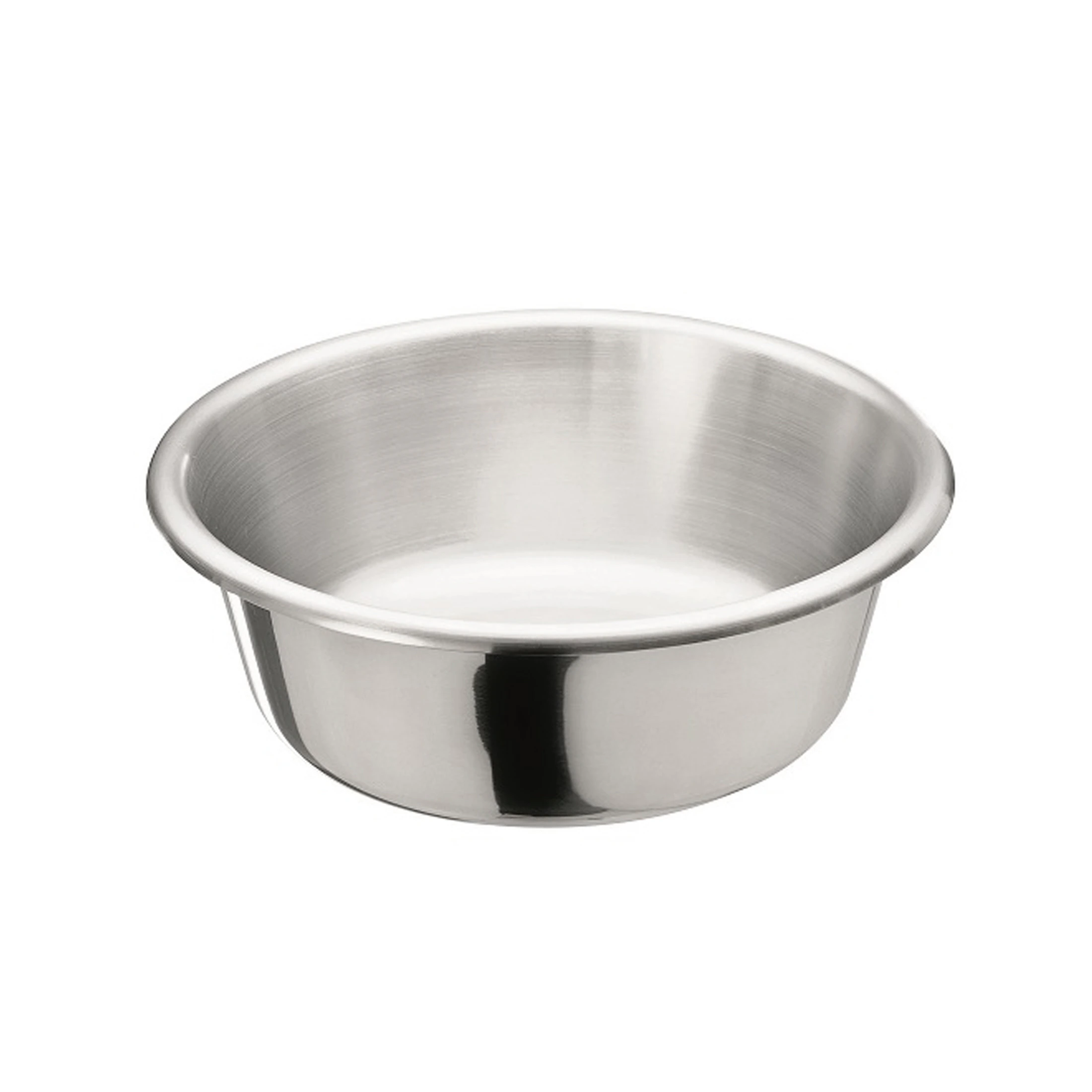 Dukal Stainless Steel Sponge Bowl, Round, 7 qt, Silver