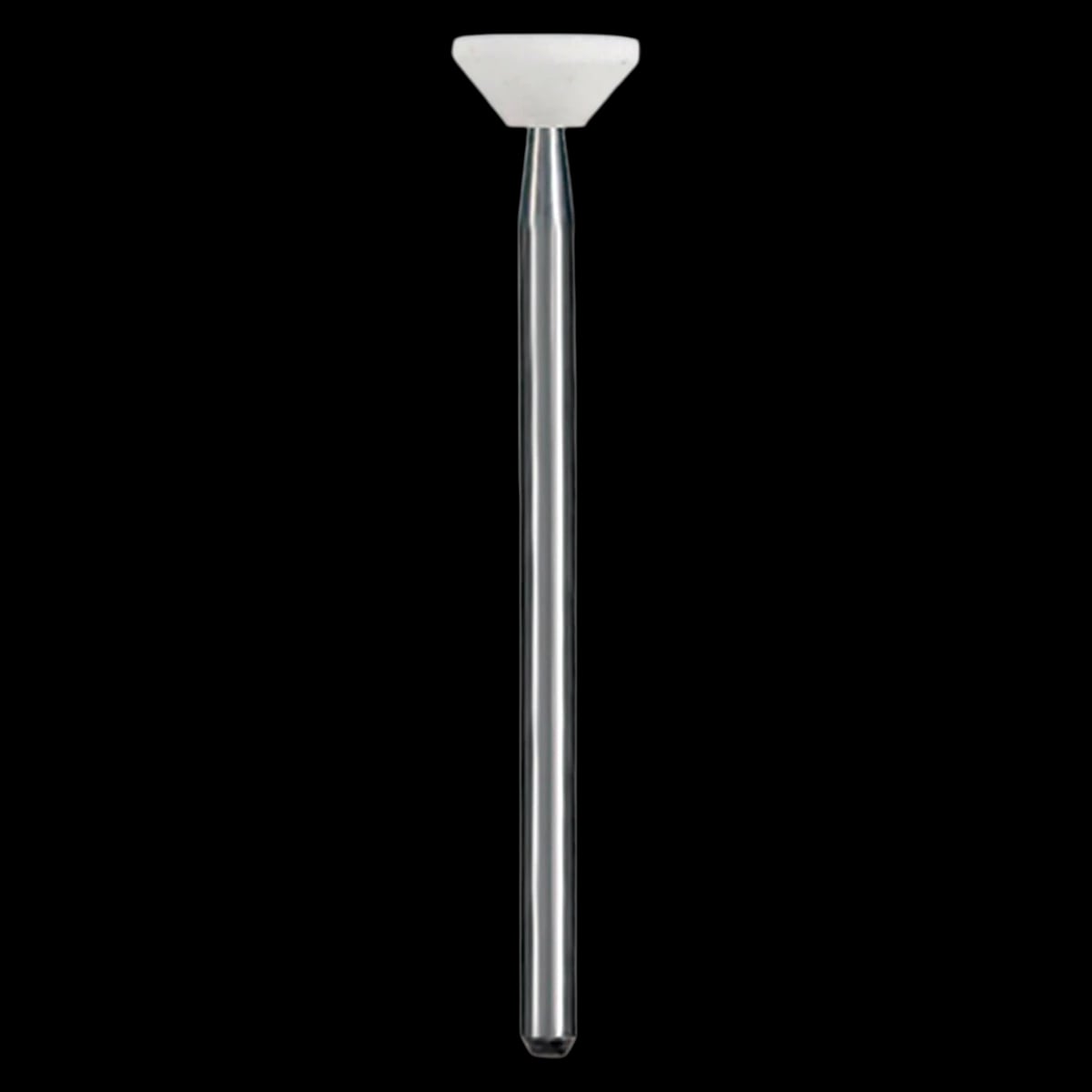 Dedeco Medium Lab Mounted Point, Inverted Cone, HP (3/32" Shank), White, 72/Box