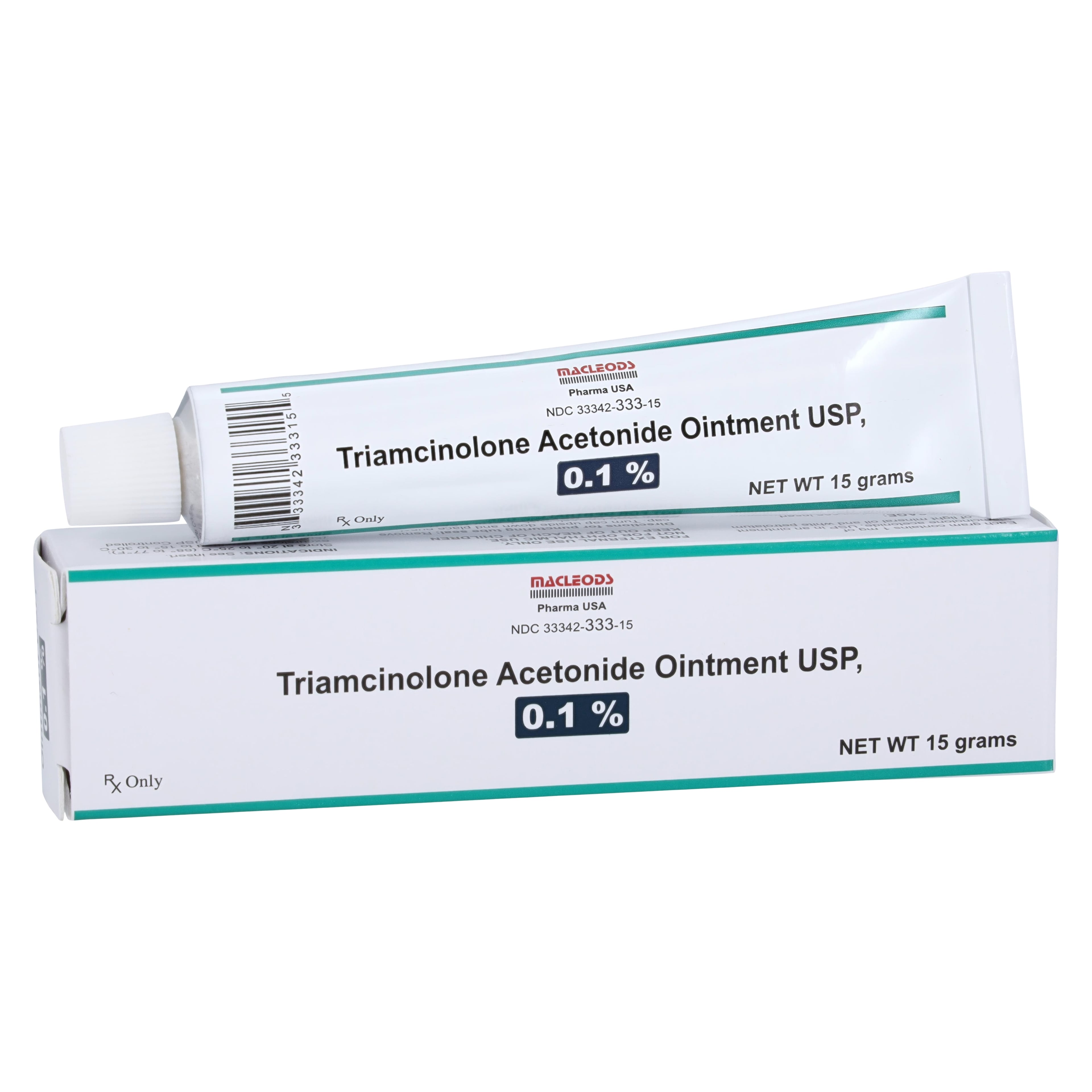 Triamcinolone Acetonide Topical Ointment 0.1%, 15g Tube