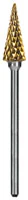 Dedeco Goldies Carbide Bur, HP, Coarse Cut, #82-T/XC, 3/32" Shank, 1/Pk