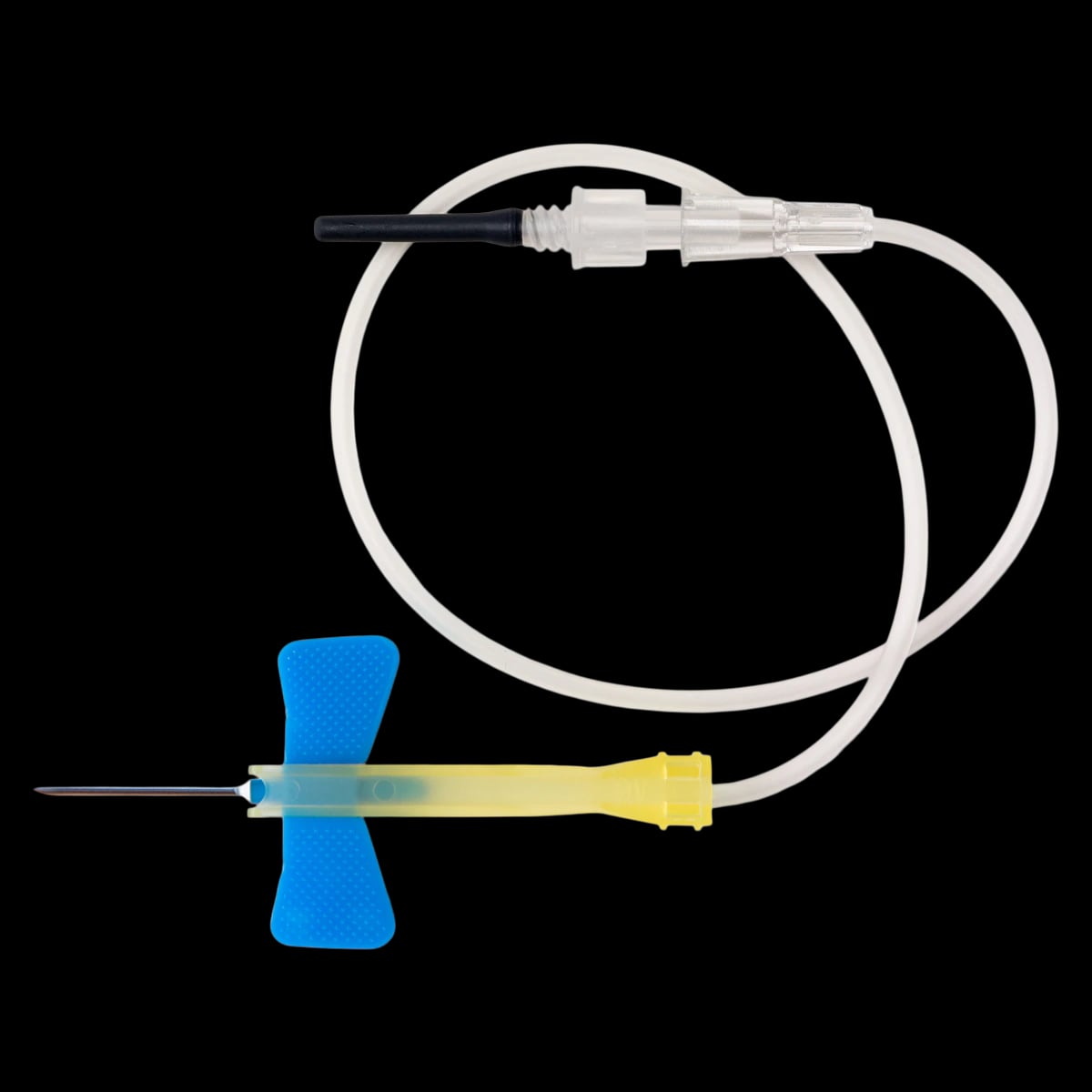 Safety Blood Collection Set with 12" Tubing, 23G x 3/4" Needle, 50/Box