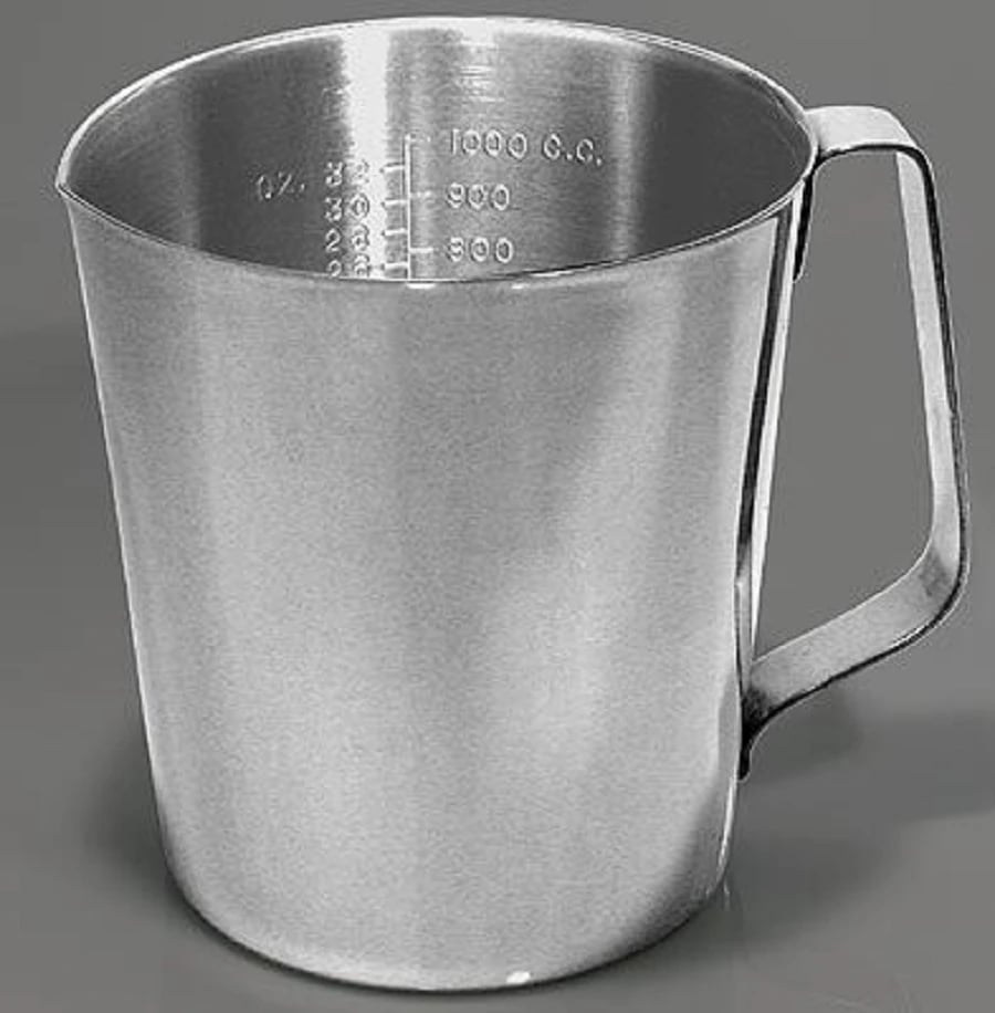 Sklar Instruments Graduated Measure Cup, 32 oz, Reusable