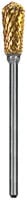 Dedeco Goldies Carbide Bur, HP, Coarse Cut, #53-A/XC, 3/32" Shank, 1/Pk, 8204