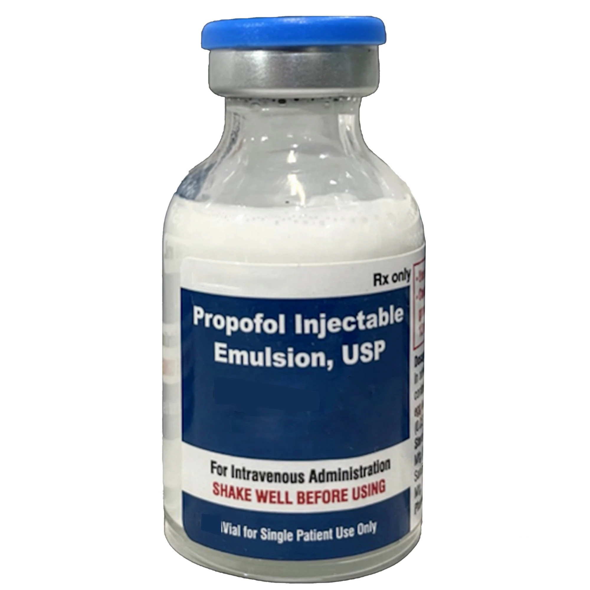 Propofol Injectable Emulsion, USP 500 mg/50 ml (10 mg/ml), Single Dose Vial, 20/Package, 01KEZKNPX7SJQE816ZSVKFCHXW