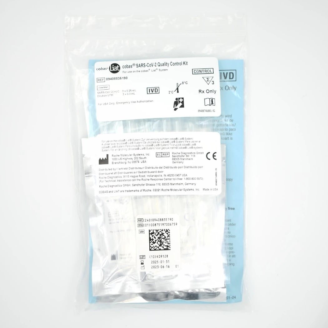 Cobas SARS-CoV-2 Quality Control Kit, 0.01 mL, 5/Kit