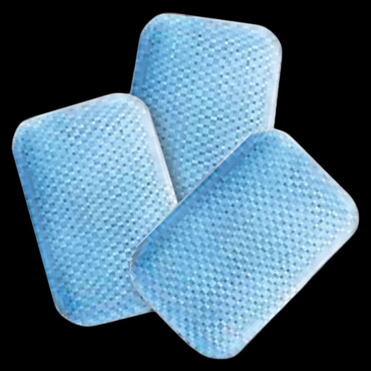 Fit-N-Swipe Dry Adhesive Cleaning Pads for Mouth Mirrors, Blue, 50/Pack, 605252