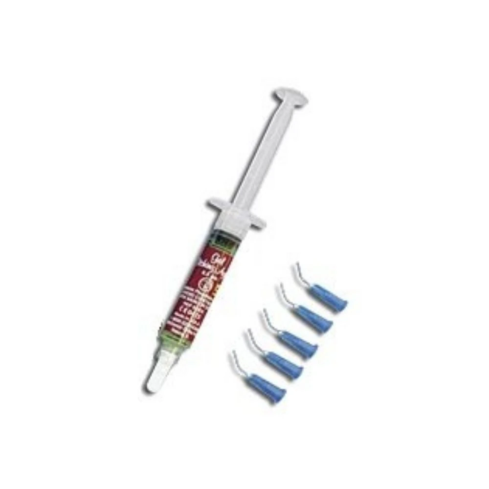 Ortho Technology Gel Etchant Syringe with Tips, 6.5 g, Green