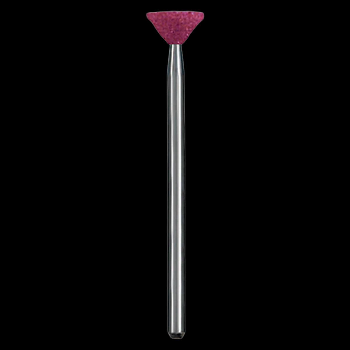 Dedeco A/O Rubi Stone HP Mounted Stone, Shape #130, Aluminum Oxide, 3/32" (2.35mm) Shank, 72/Box