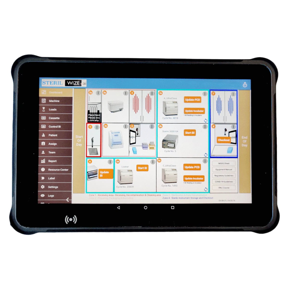 SterilWize Workflow Management System