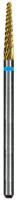 Dedeco Euro Goldies® Carbide Bur, Regular Cross Cut, Titanium Nitride Coated, HP, #G261E/023, 2.3 mm Head, 2.35 mm Shank, Single Bur