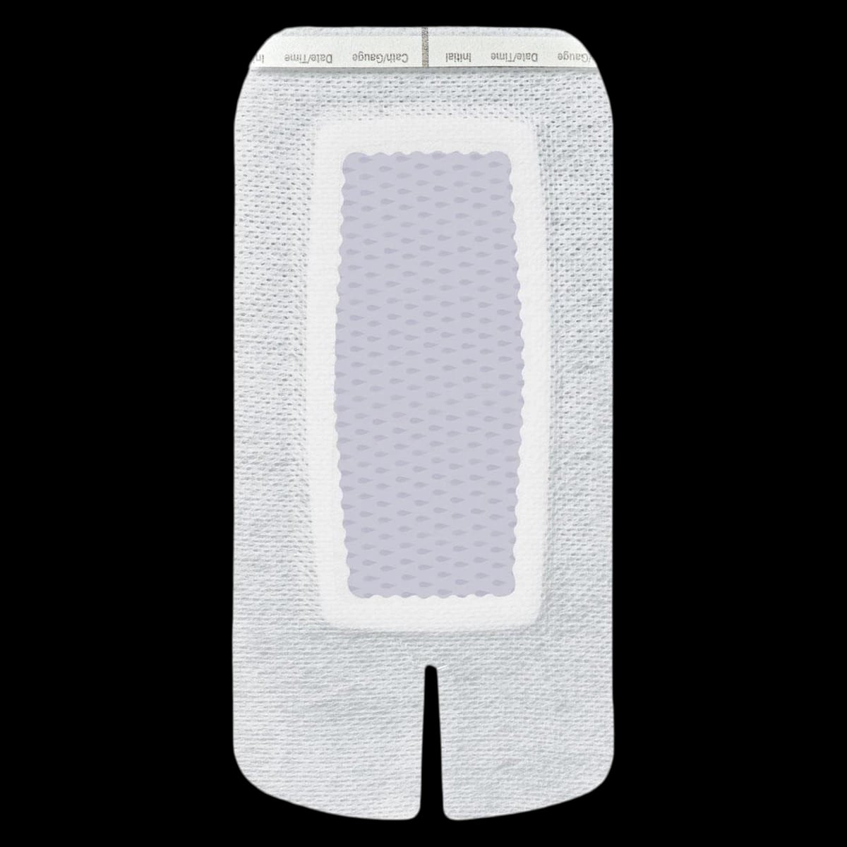 Medline SorbaView 2000 Film Window Dressing, 4" x 7", Sterile, Non-Adherent, Transparent/White, Absorbent, Latex-Free