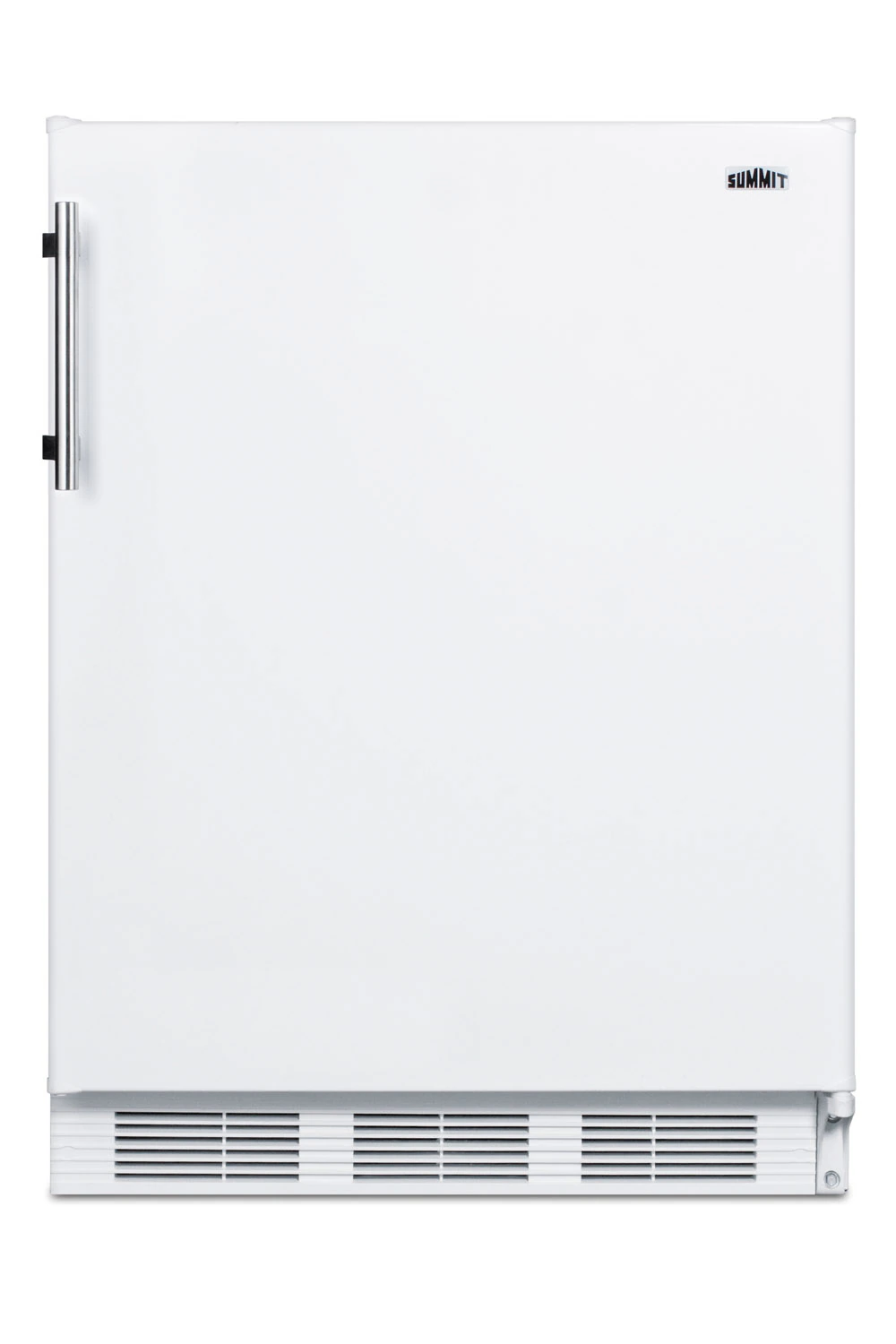 Summit Break Room Fridge/Freezer, General Purpose, Solid Door, 5.1 Cu Ft