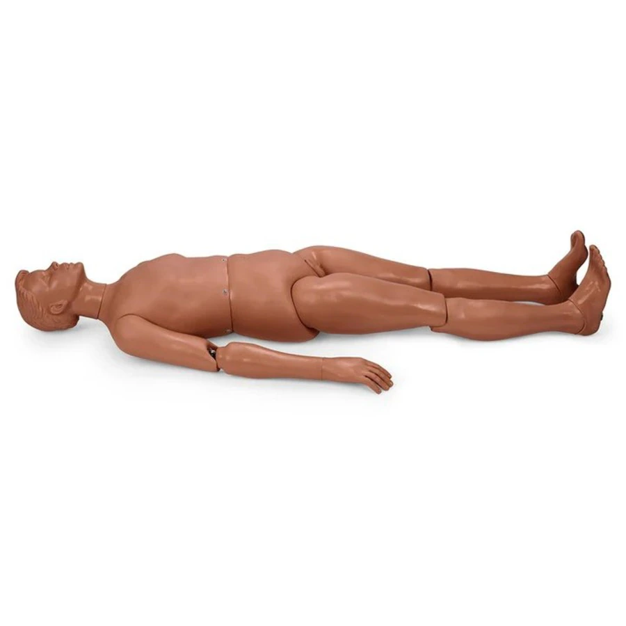Simulaids Patient Care Manikin, Dark Skin Tone, Each