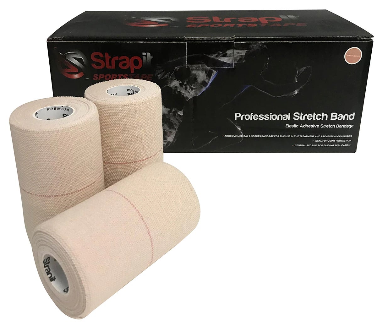 Strapit Professional EAB Heavy Strapit Tape, 24 Rolls/Box