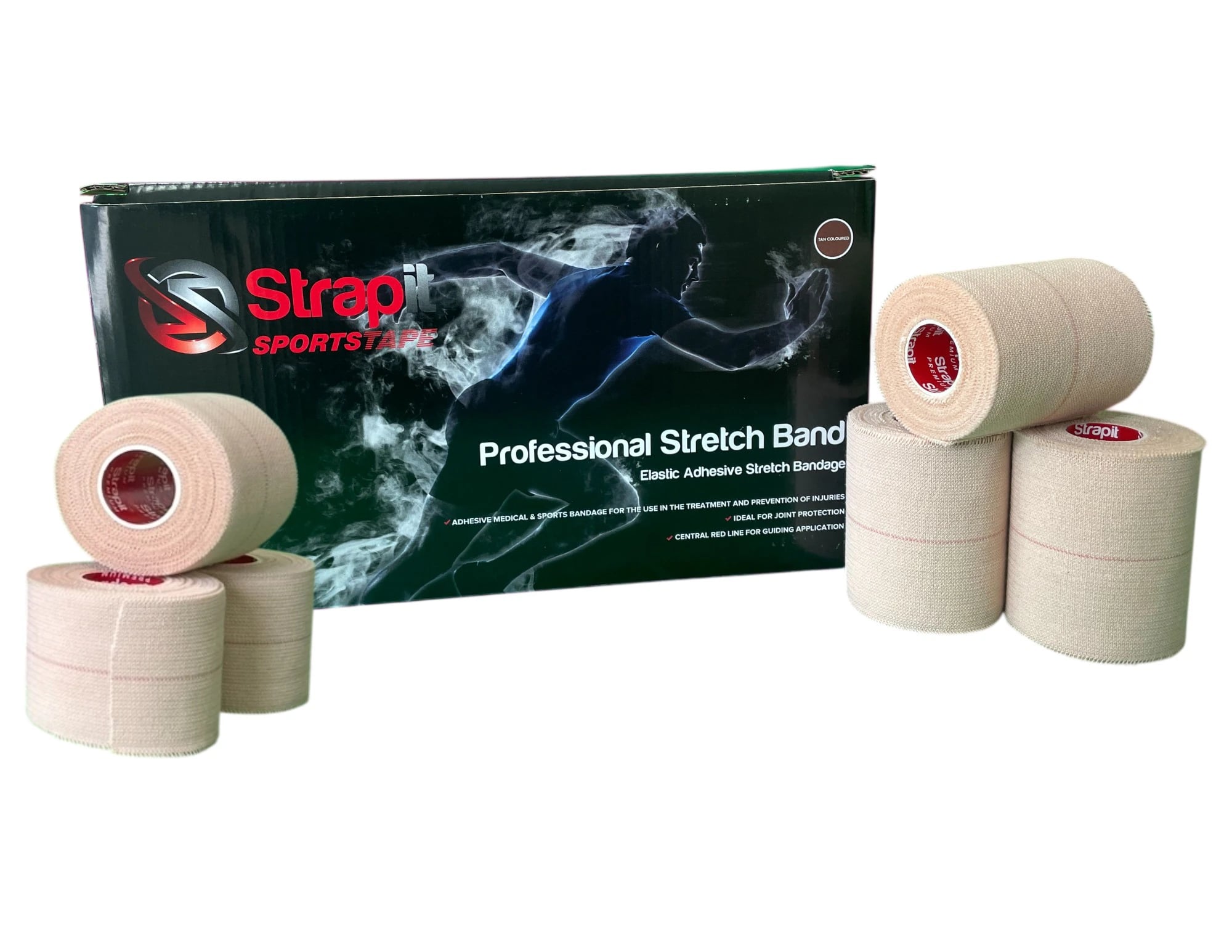 Strapit Professional EAB Heavy Tape, 16 Rolls/Box